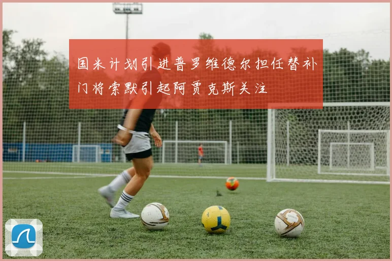 国米计划引进普罗维德尔担任替补门将索默引起阿贾克斯关注